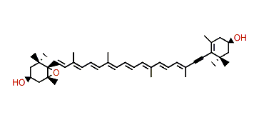 (3S,3R,5R,6S)-7',8'-Didehydro-5,6-epoxy-5,6-dihydro-beta,beta-carotene-3,3'-diol